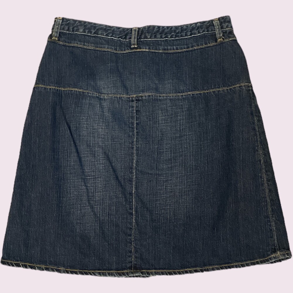 Vintage Paper Denim & Cloth Denim Skirt, Size 31 EUC